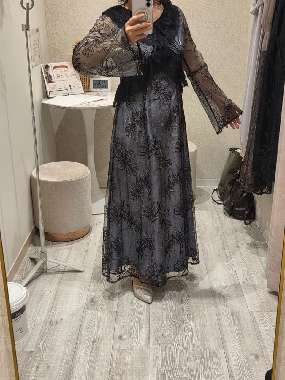 着用イメージ（首から下）