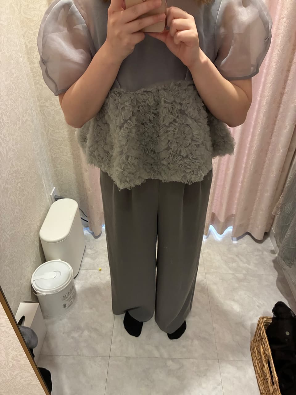 着用イメージ（首から下）