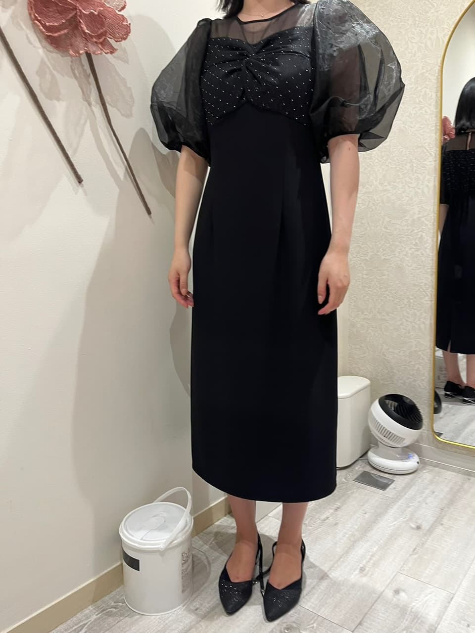 着用イメージ（首から下）