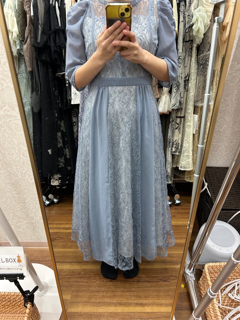 着用イメージ（首から下）