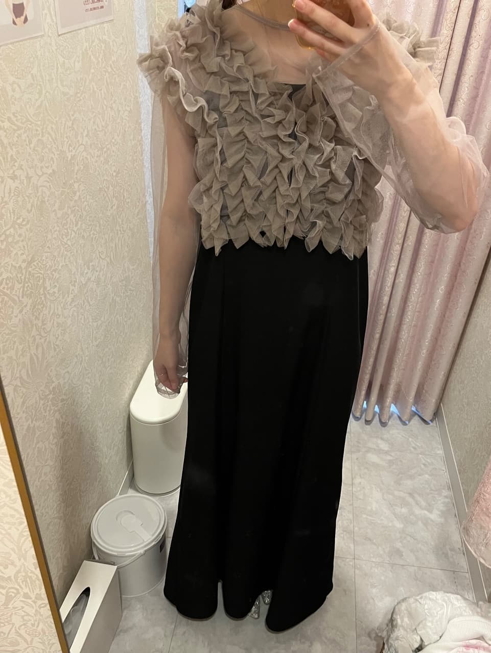 着用イメージ（首から下）