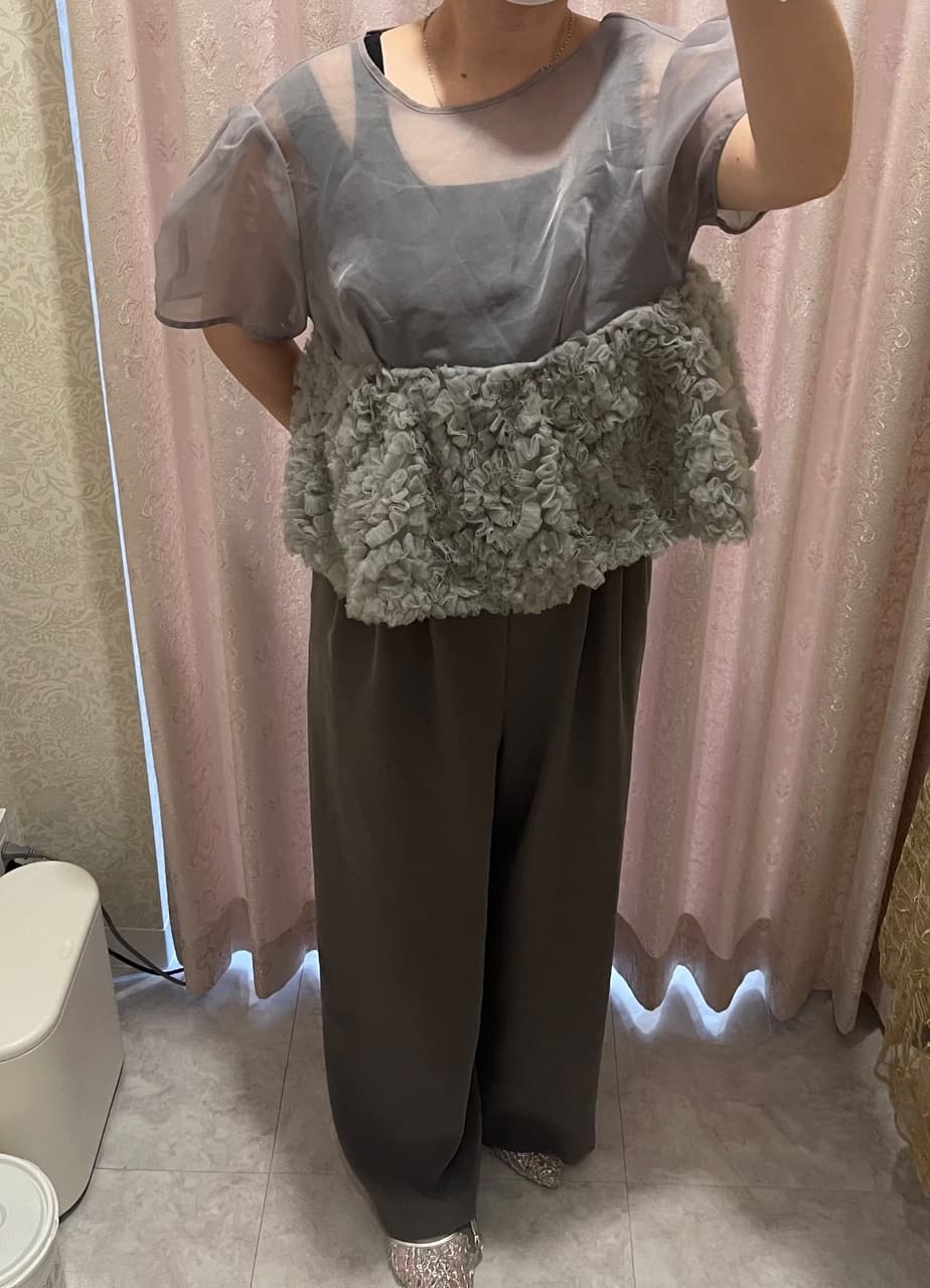 着用イメージ（首から下）
