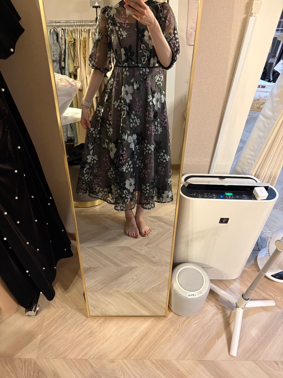 着用イメージ（首から下）